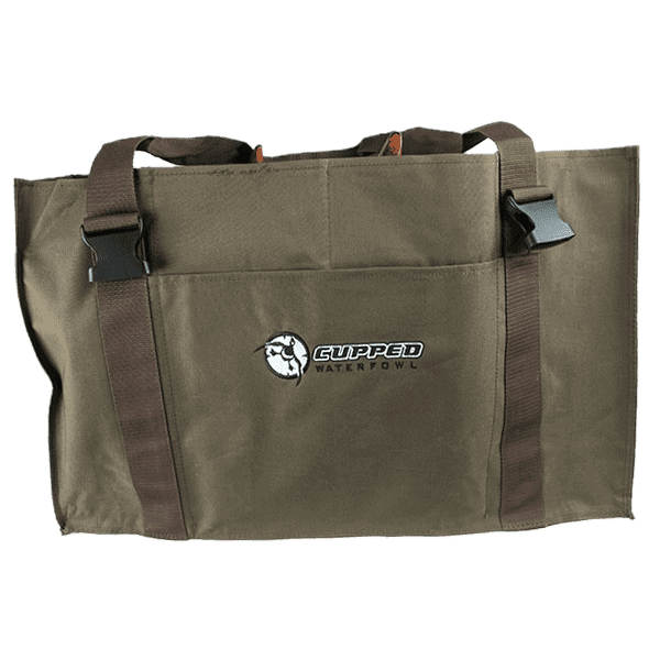 cupped waterfowl 12 slot duck decoy bag