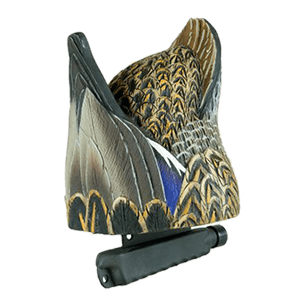 cupped waterfowl mallard hen feeder butt decoy