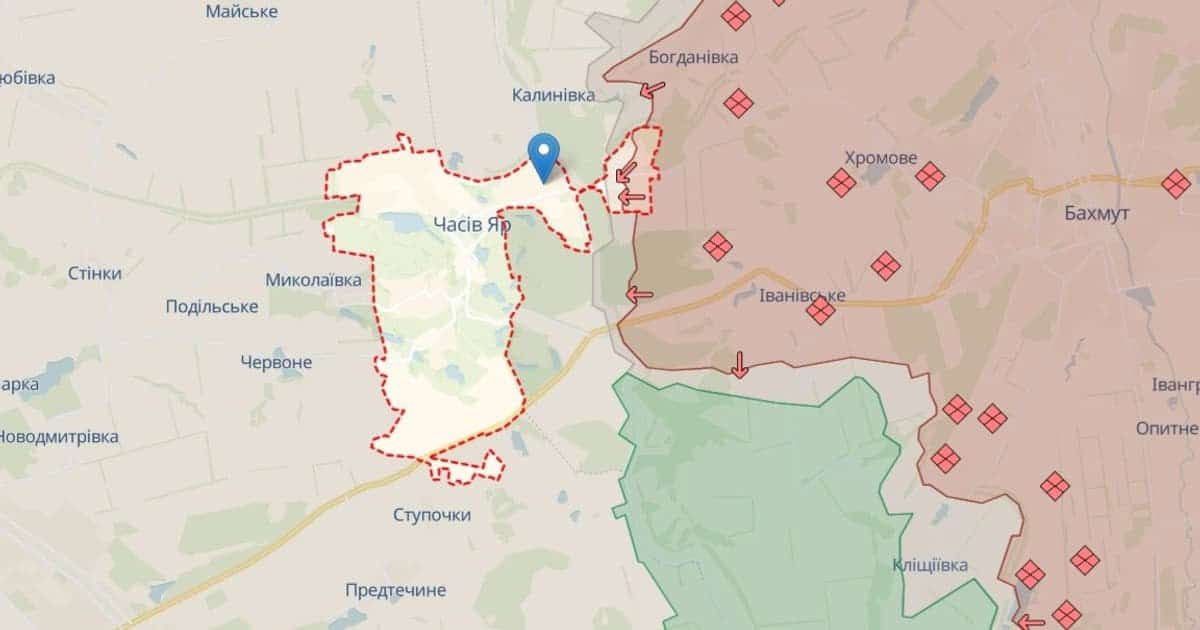 Стаття: Сили оборони витіснили окупантів з мікрорайону у Часовому Яру