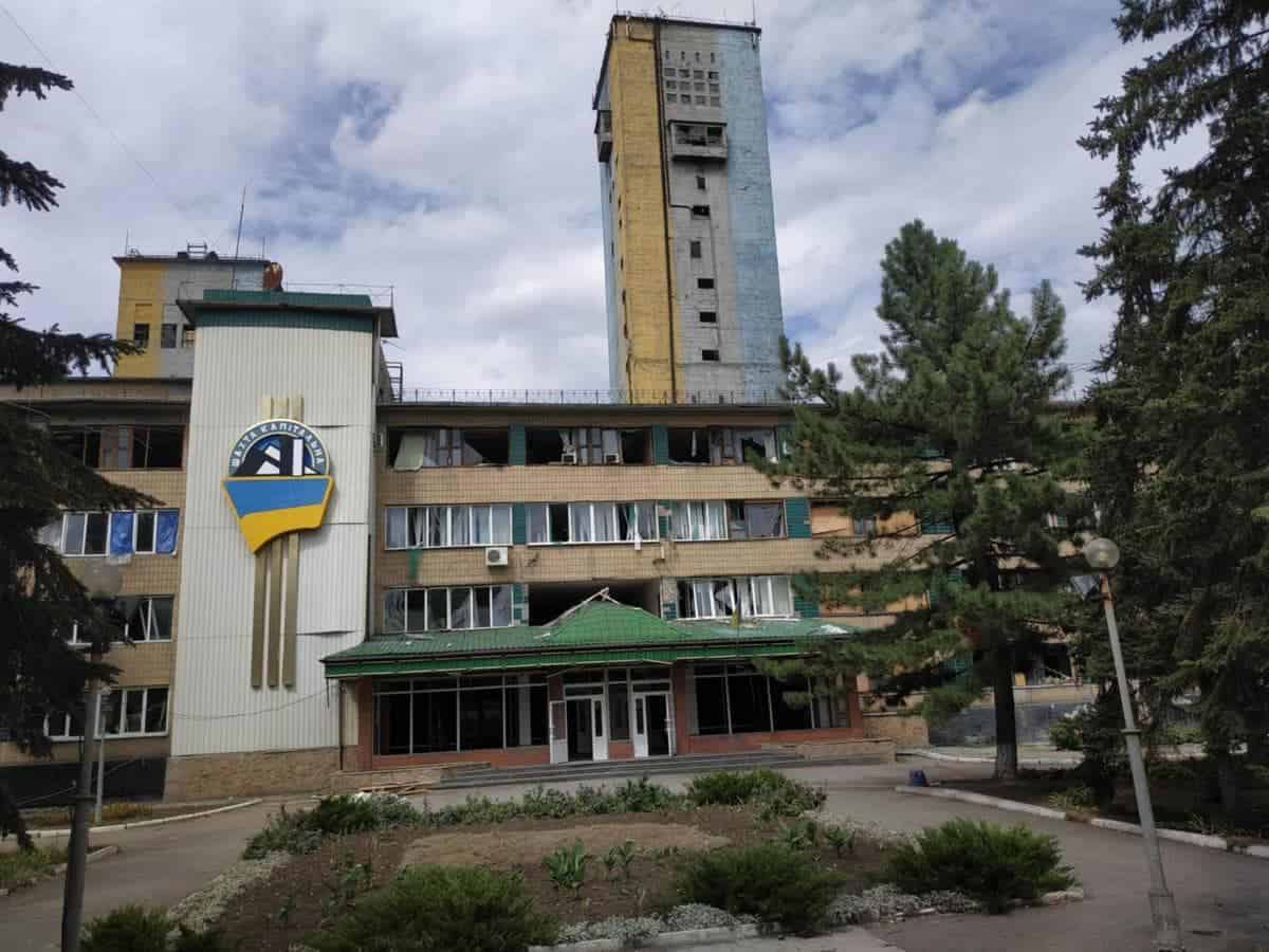 Зображення посту: У Мирнограді через обстріли зачинили шахту
