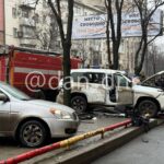 Зображення посту: У Донецьку підірвали автівку, ймовірно, начальника колонії в Оленівці