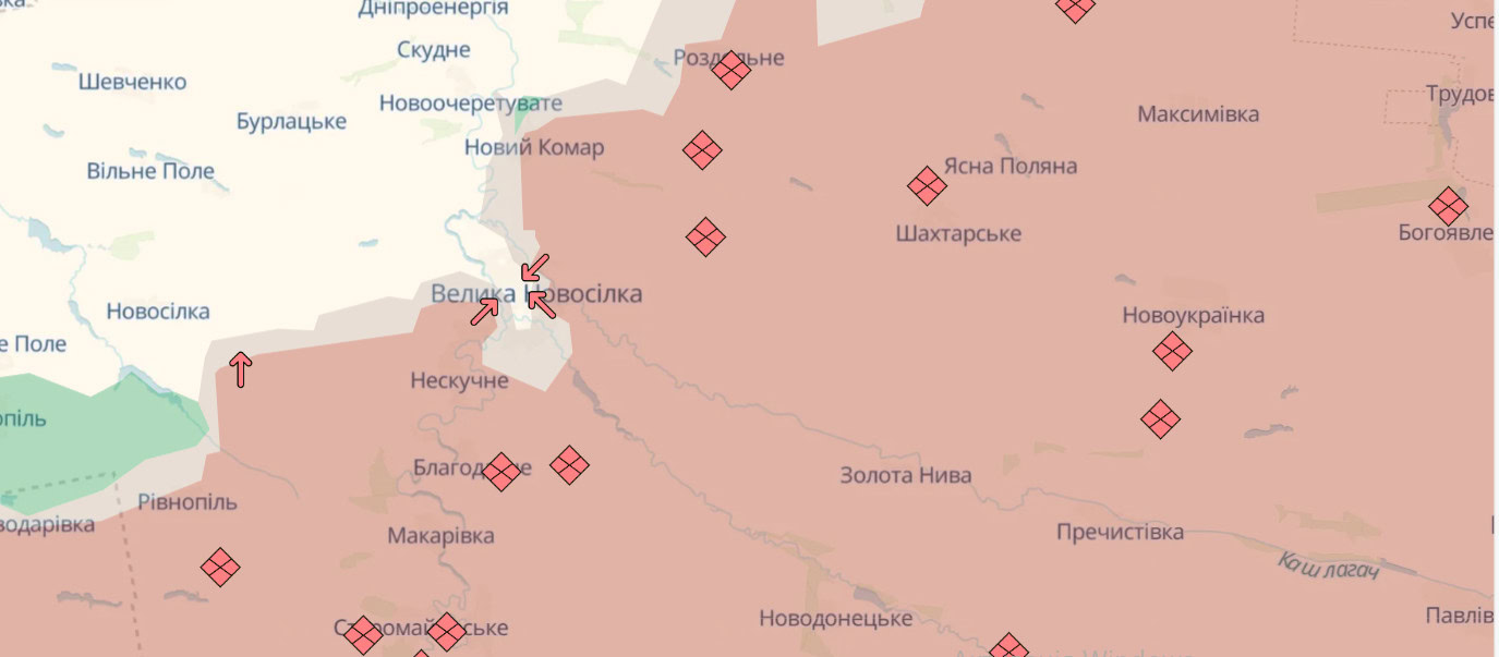 Зображення посту: Загрози оточення Великої Новосілки на Покровському напрямку немає — речник ОСУВ «Хортиця»