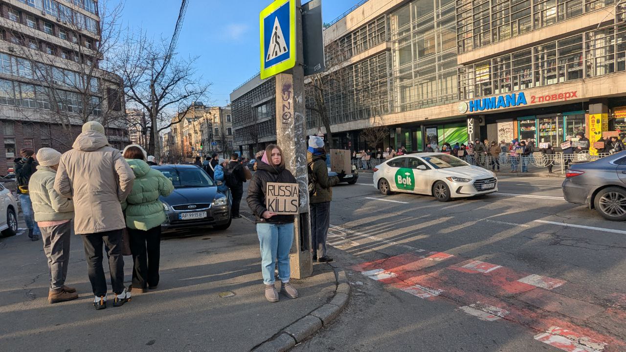 Зображення посту: У Києві пройшла акція на підтримку військовополонених та зниклих безвісти