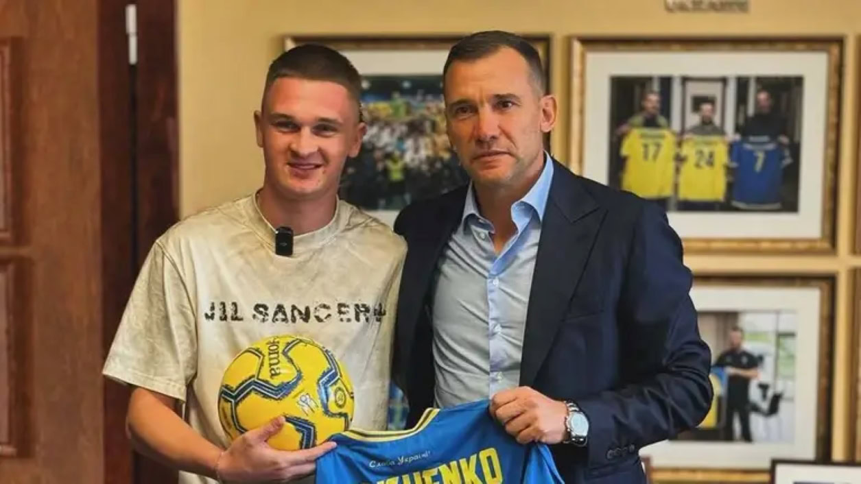 Стаття: Футболіст Андрій Шевченко здійснив мрію колишнього полоненого захисника Маріуполя