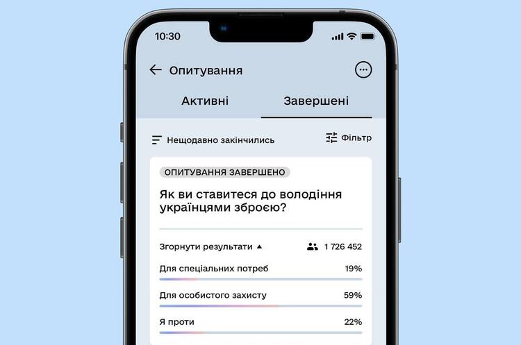 Зображення посту: Федоров: У «Дії» з’явиться дозвіл на зброю