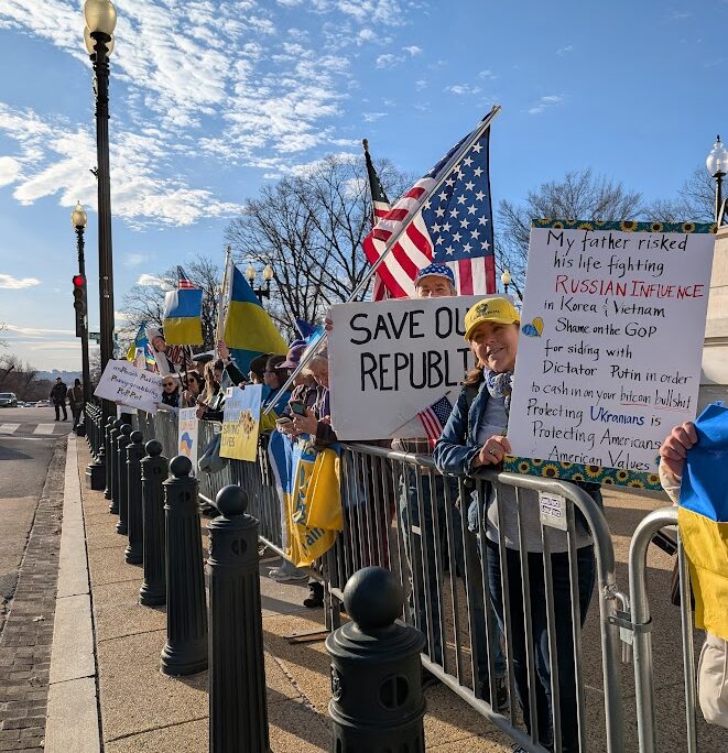 Зображення посту: У США пройшли мітинги на підтримку України