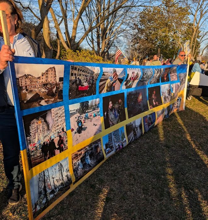 Зображення посту: У США пройшли мітинги на підтримку України