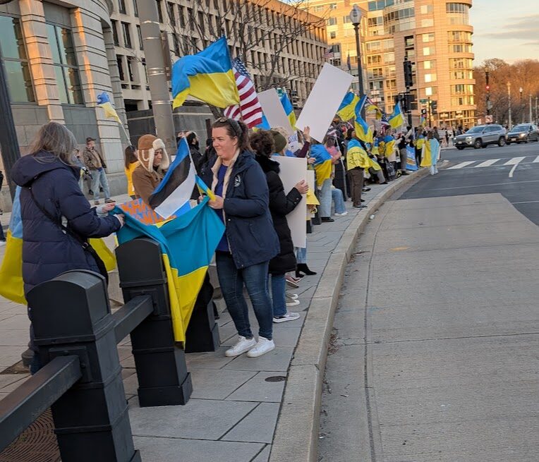 Зображення посту: У США пройшли мітинги на підтримку України