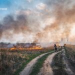 Зображення посту: Біля Краматорська рятувальники понад сім годин гасили пожежу після обстрілу