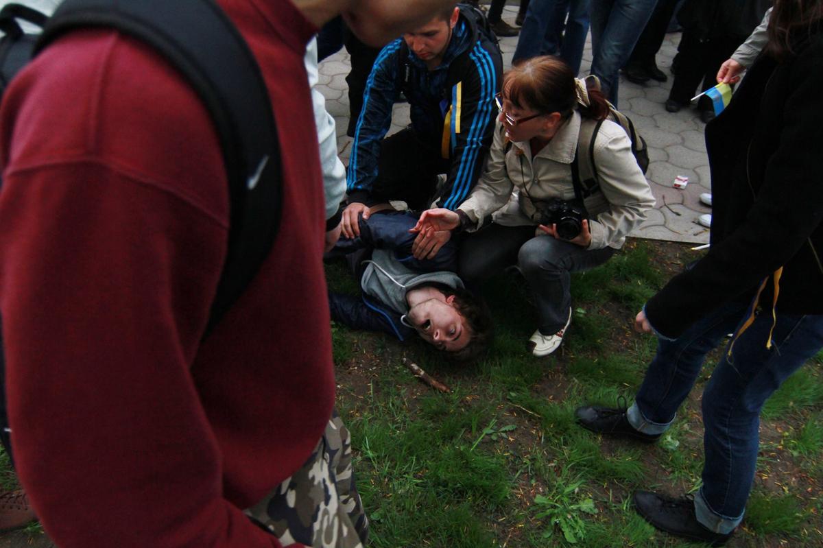 Зображення посту: Останній мітинг. 11 років в окупації, але у Донецьку досі борються за Україну