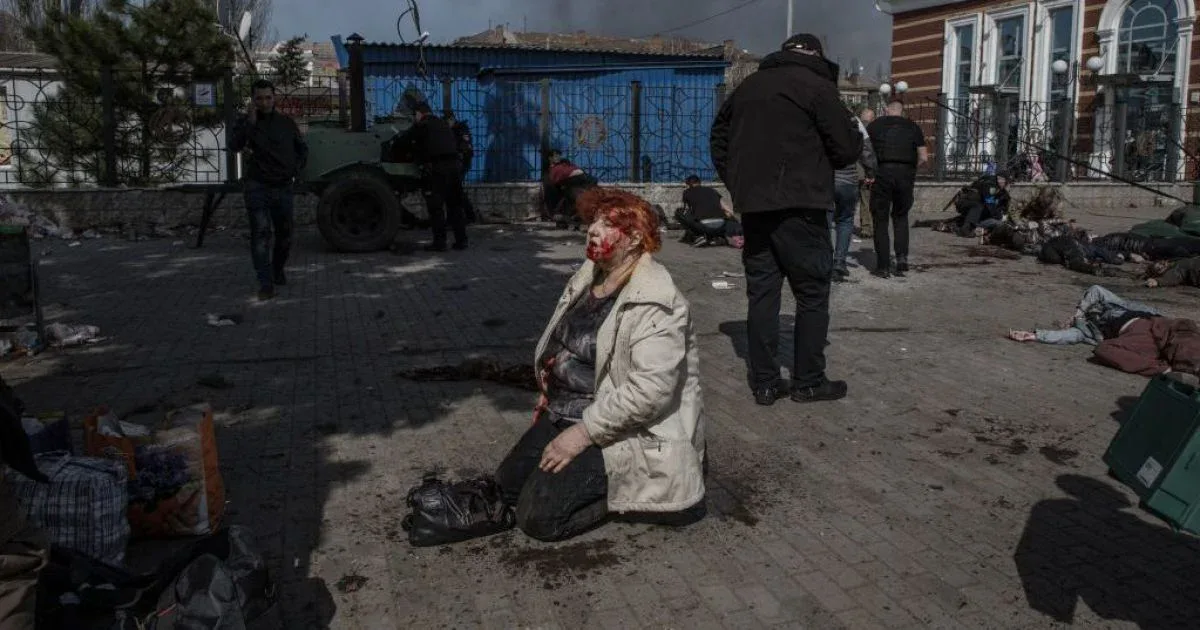 Зображення посту: «Такого крику я ні разу не чула». 8 квітня 2022 року росіяни обстріляли вокзал у Краматорську