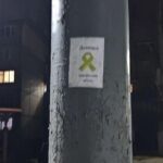 Зображення посту: У центрі окупованого Донецька з’явилися понад 100 проукраїнських постерів