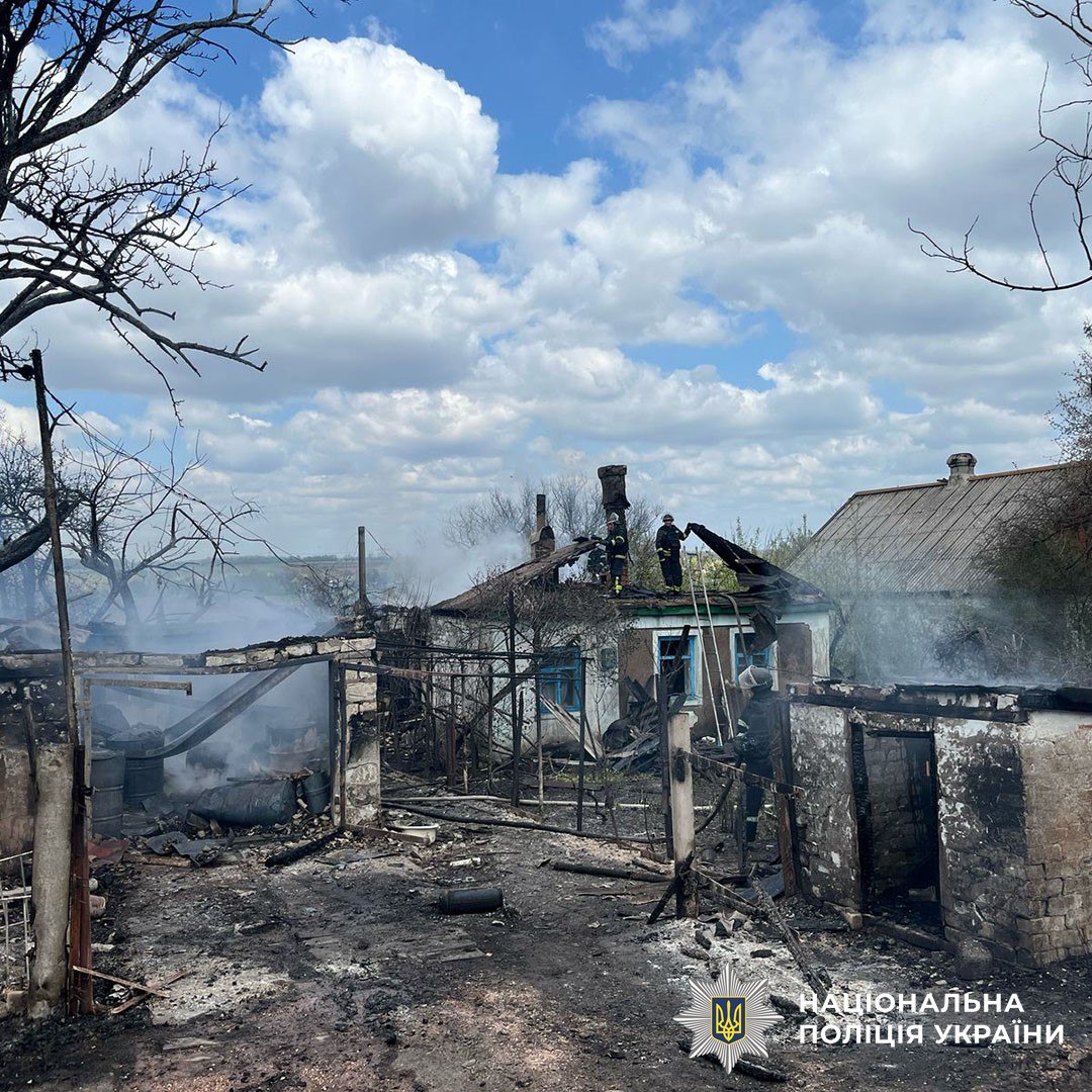 Зображення посту: Окупанти вбили 9 людей в Марганці, знищили енергооб’єкт в Херсоні та обстріляли дронами Краматорськ