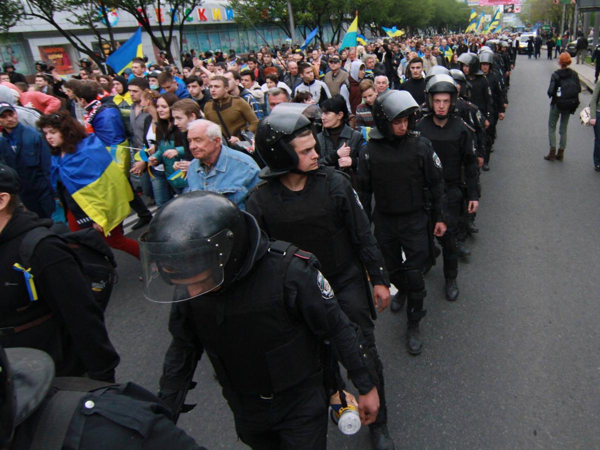 Зображення посту: Останній мітинг. 11 років в окупації, але у Донецьку досі борються за Україну