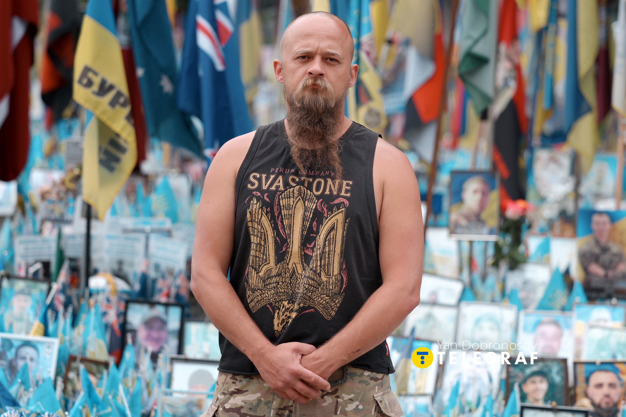 Стаття: Ветеран Сергій Янюк восьмий день голодує на Майдані