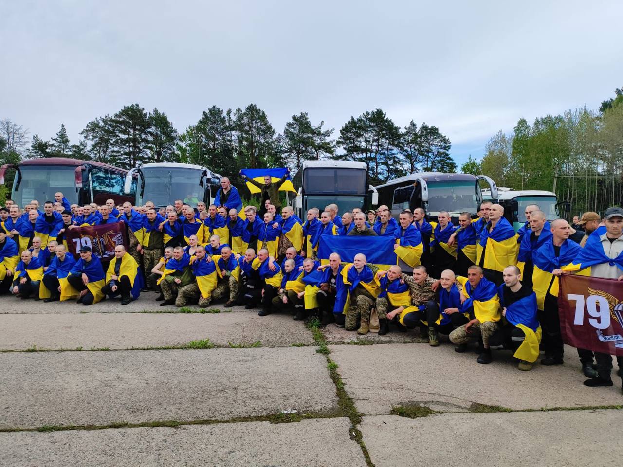 Зображення посту: Україна повернула ще 205 військовополонених під час обміну