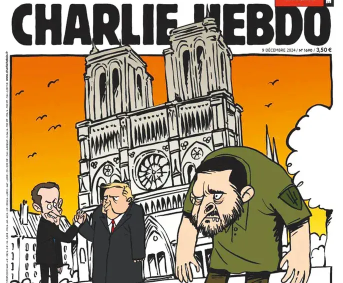 Стаття: Французький журнал Charlie Hebdo подає до суду через фейкові обкладинки про Україну