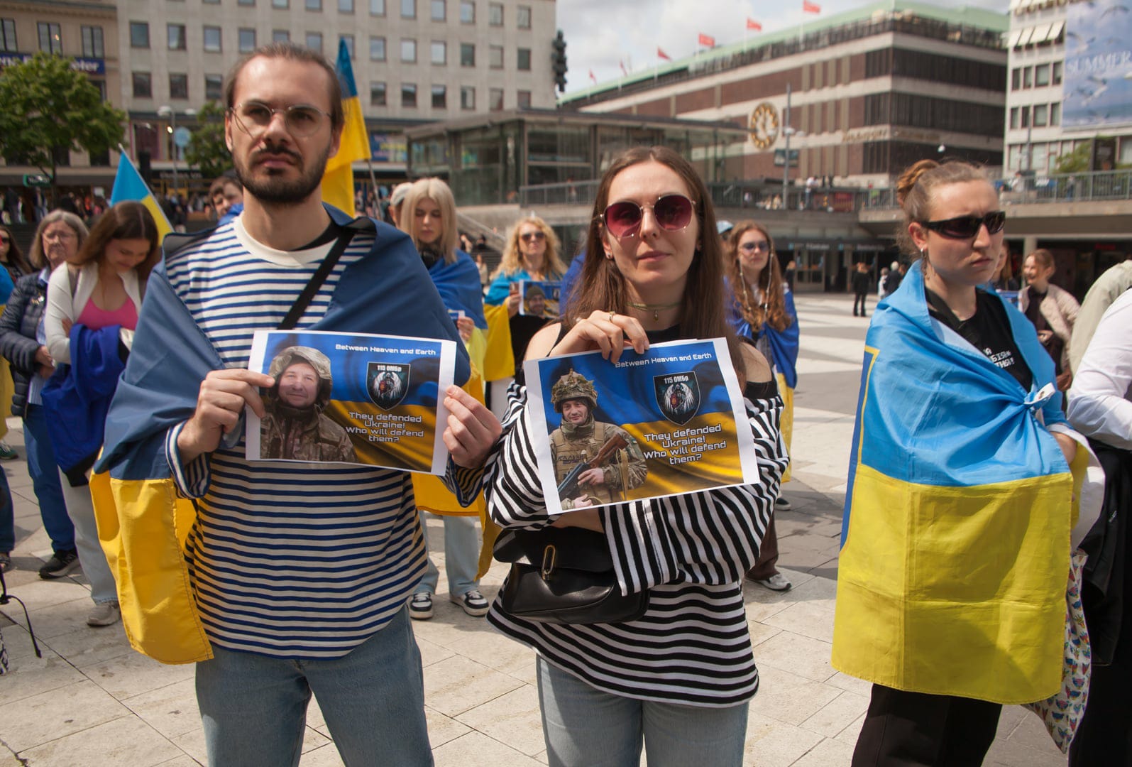 Зображення посту: У Стокгольмі відбулася акція на підтримку українських полонених