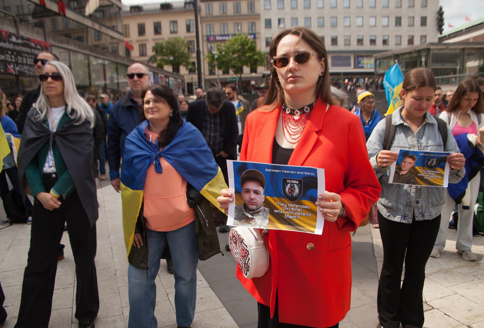 Зображення посту: У Стокгольмі відбулася акція на підтримку українських полонених