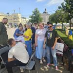Зображення посту: У Києві стартувала акція «Рушник надії» на підтримку родин полонених