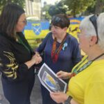 Зображення посту: У Києві стартувала акція «Рушник надії» на підтримку родин полонених