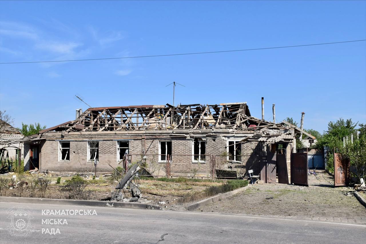 Зображення посту: Окупанти атакували Краматорськ авіабомбами та дронами «КУБ-2» — є поранені
