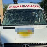Зображення посту: Окупанти атакували FPV-дроном авто волонтерів, яким евакуювали людей з Родинського