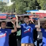 Зображення посту: В окупованому Донецьку провели акцію до Дня незалежності КНДР