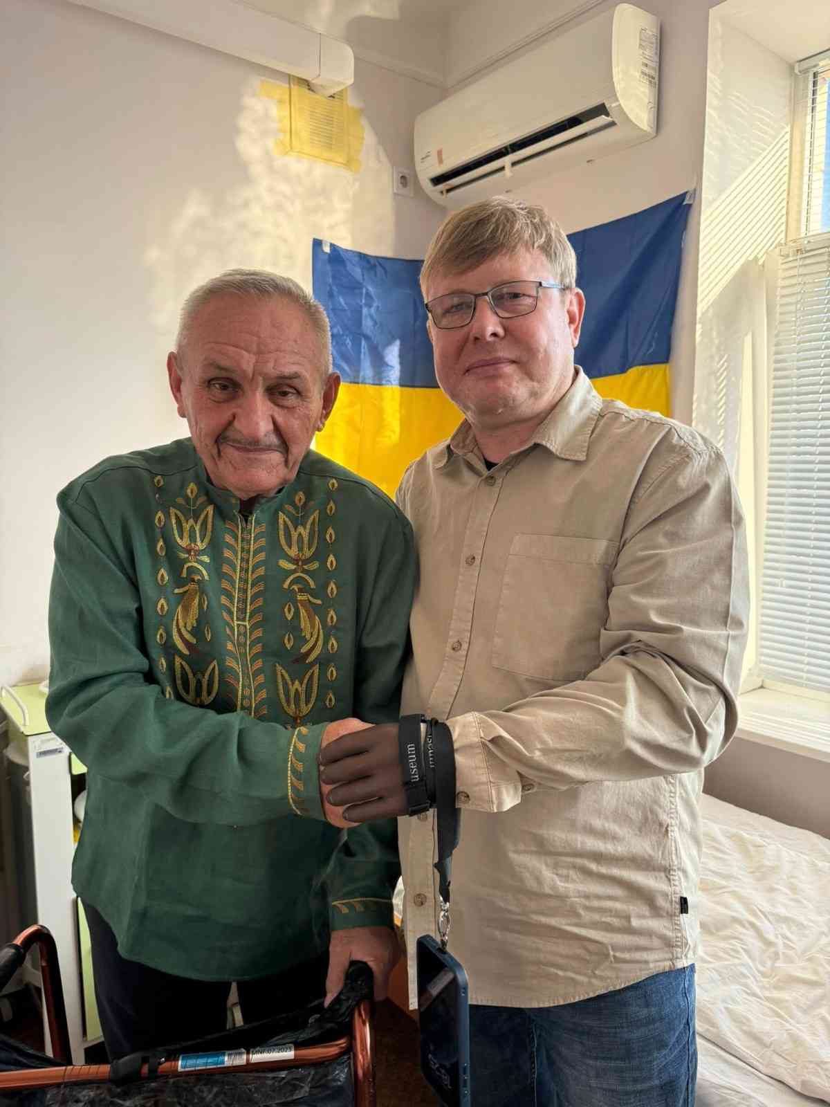 Зображення посту: Звільнений з російського полону 74- річний шахтар з Донеччини відновлюється після майже 8 років ув’язнення