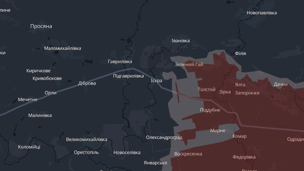 Зображення посту: ЗСУ звільнили частину села Товстого, що неподалік кордону з Дніпропетровщиною