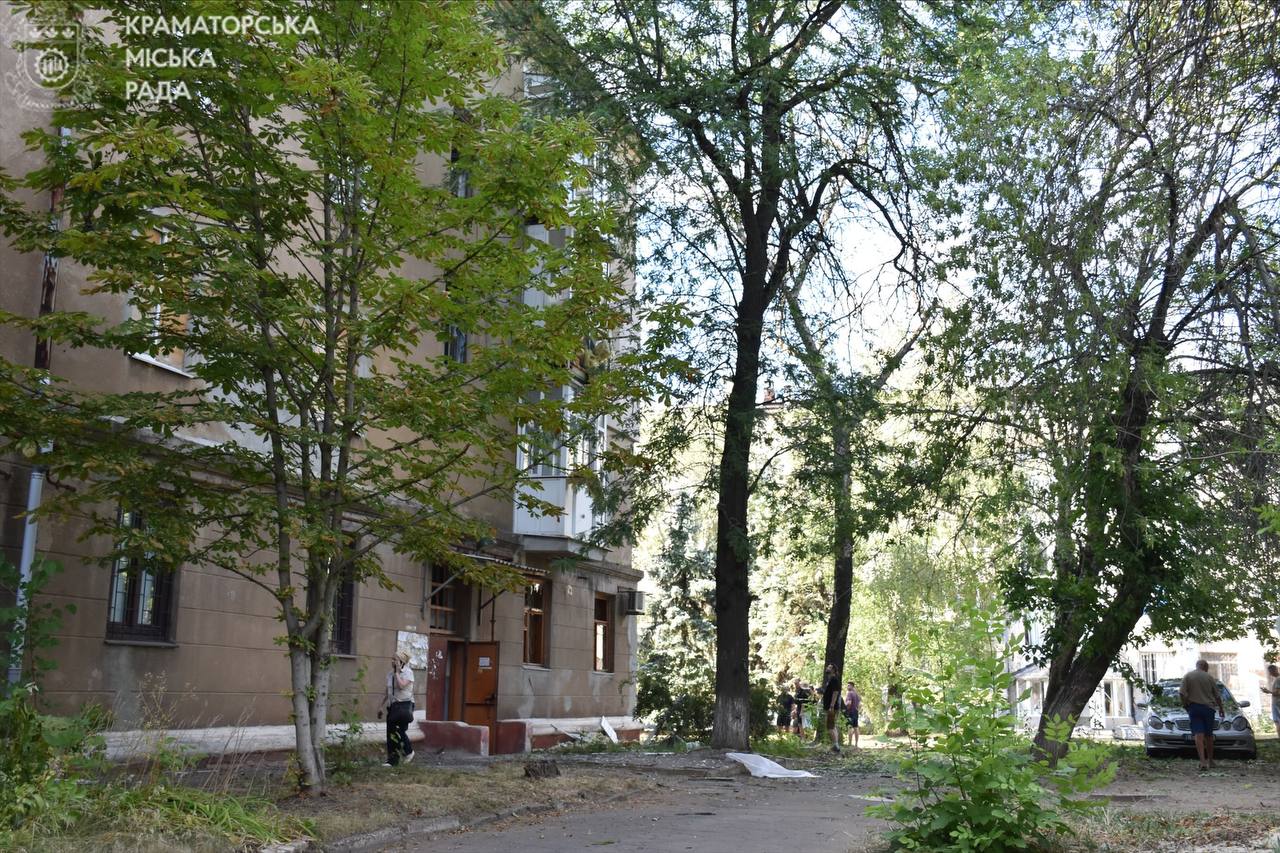 Зображення посту: Краматорськ під масованою атакою БпЛА — пошкоджено житло і критичні об’єкти