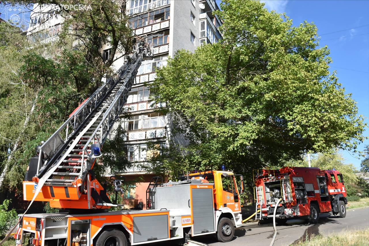 Зображення посту: Краматорськ під масованою атакою БпЛА — пошкоджено житло і критичні об’єкти