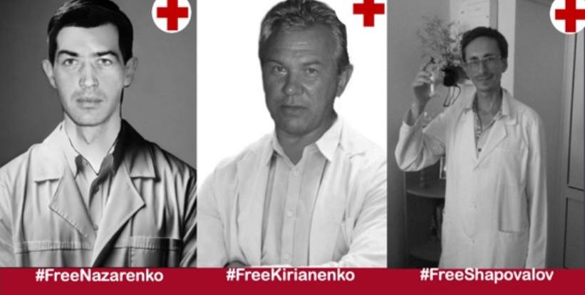 Зображення посту: Україна повернула трьох лікарів, яких окупанти затримали ще до повномасштабної війни