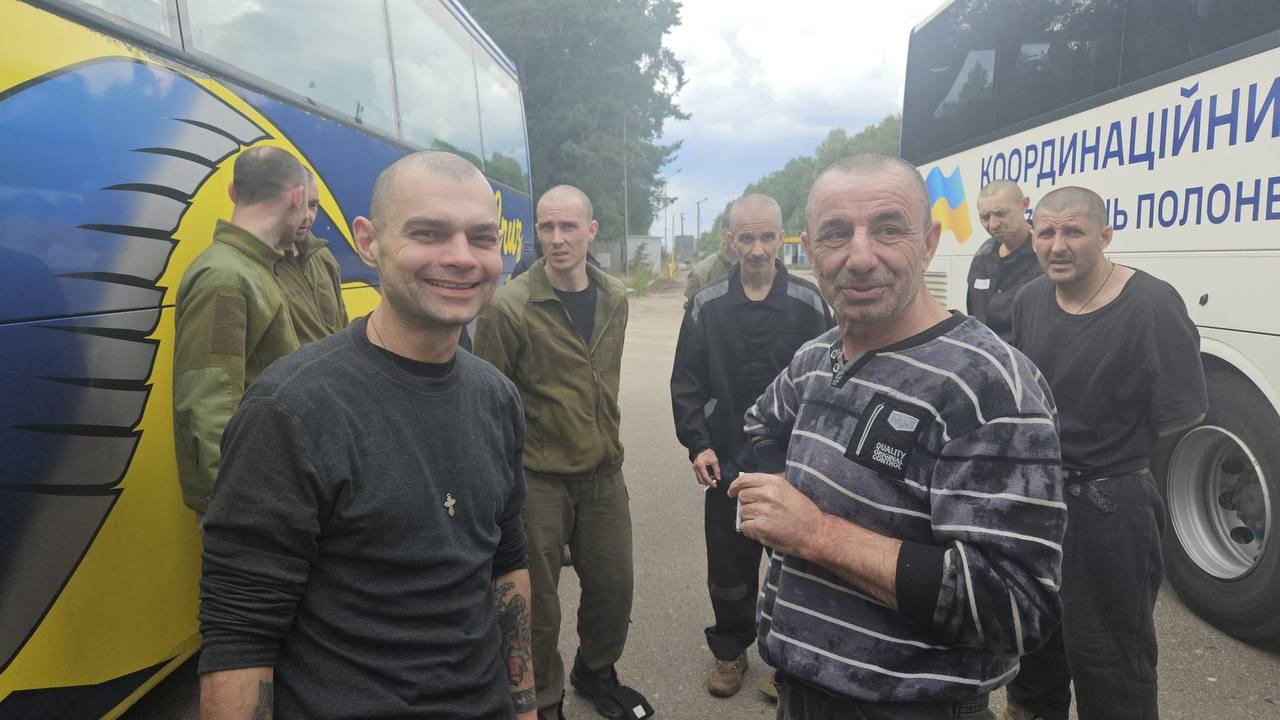 Зображення посту: Обмін полоненими у День Незалежності: Україна повернула військових та цивільних
