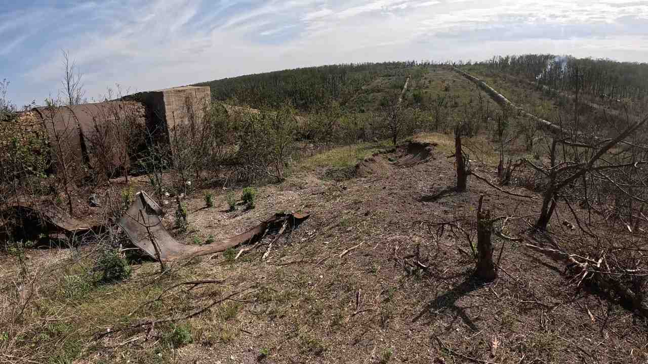Зображення посту: Українські військові показали зруйнований росіянами канал «Сіверський Донець – Донбас»