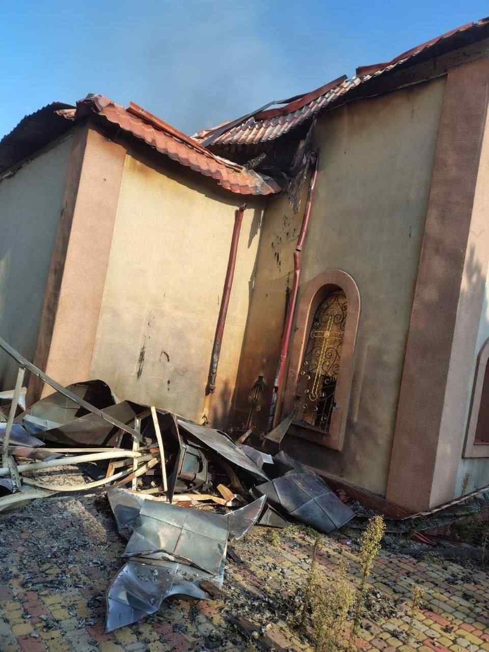 Зображення посту: У Мирнограді російський обстріл знищив Димитрієвський храм