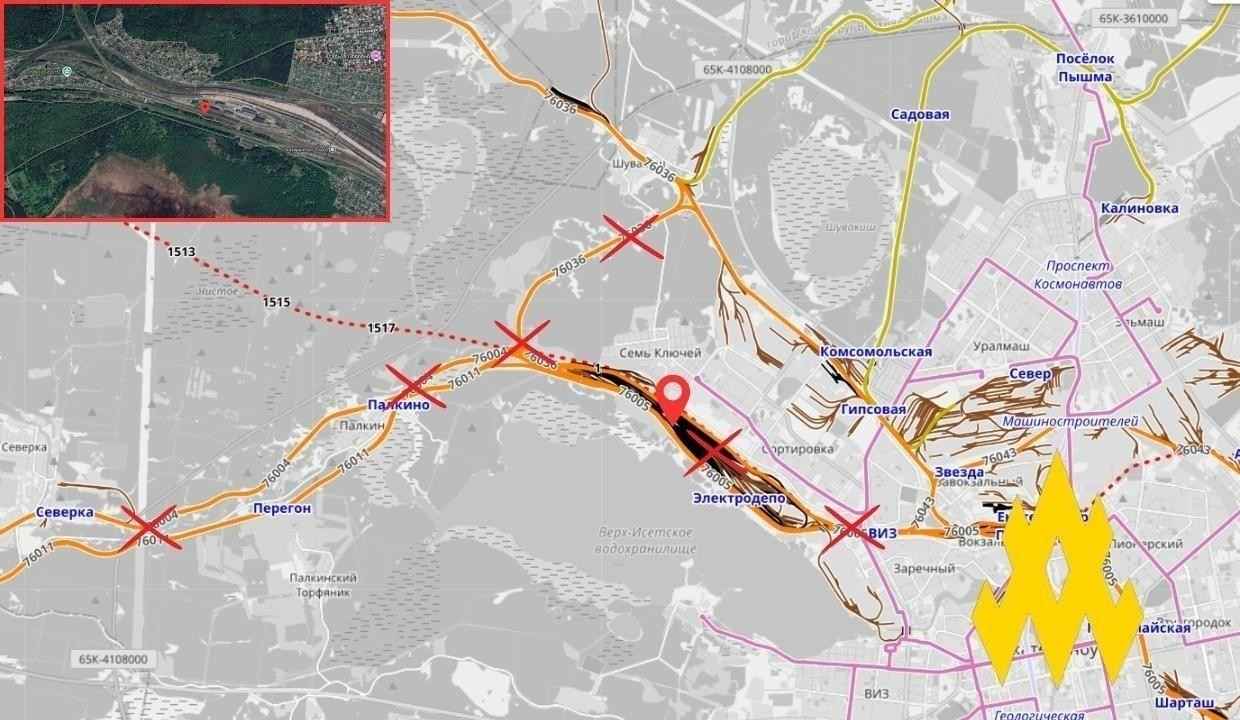 Стаття: Партизани зірвали постачання техніки та пального для окупантів — уразили залізницю під Єкатеринбургом