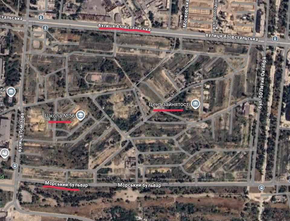 Стаття: Google Maps оновив знімки: мапа показала «відновлення» зруйнованого Маріуполя