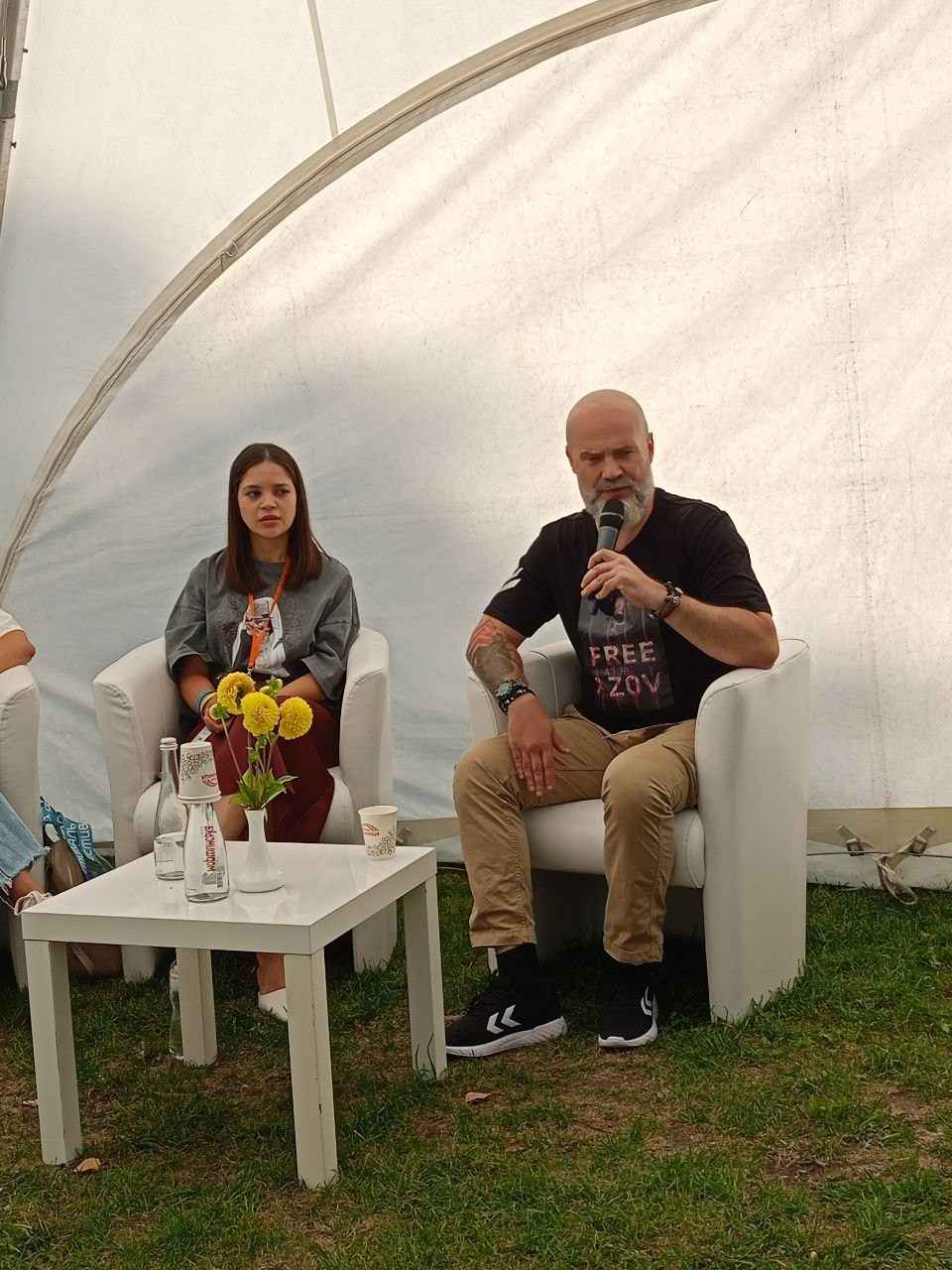 Зображення посту: Фестиваль думок у Києві: як говорили про окупацію, полон і права людини
