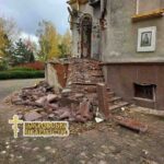 Зображення посту: У Мирнограді росіяни зруйнували обстрілом вівтар у місцевому храмі