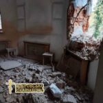 Зображення посту: У Мирнограді росіяни зруйнували обстрілом вівтар у місцевому храмі