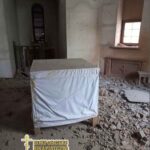 Зображення посту: У Мирнограді росіяни зруйнували обстрілом вівтар у місцевому храмі