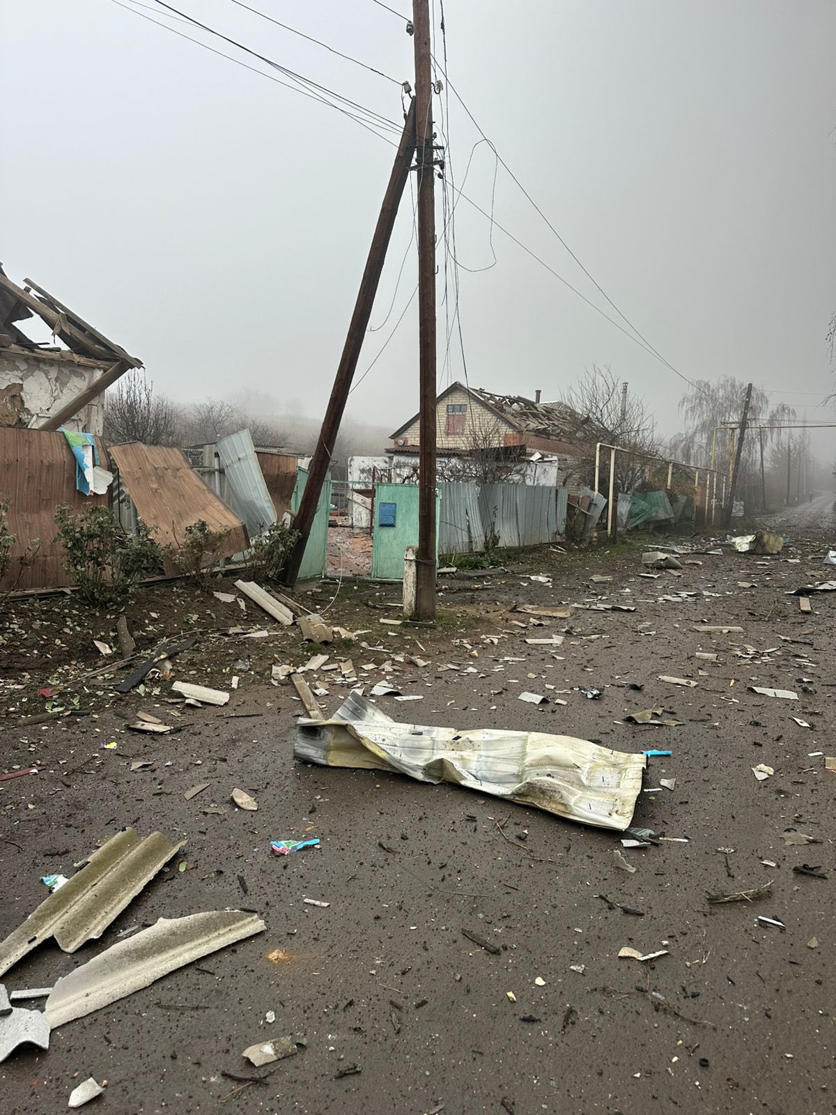 Зображення посту: Понад 20 будинків пошкоджено в Билбасівці після атаки дронів