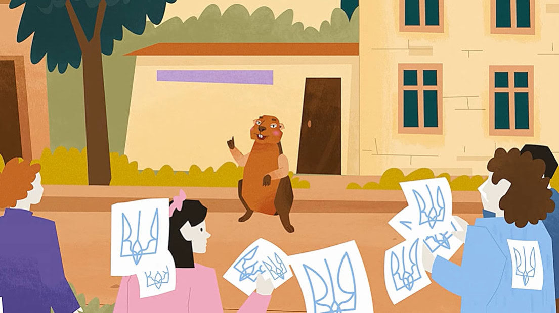 Стаття: Вийшов мультфільм про Луганськ: головного героя-бабака озвучив Сергій Жадан