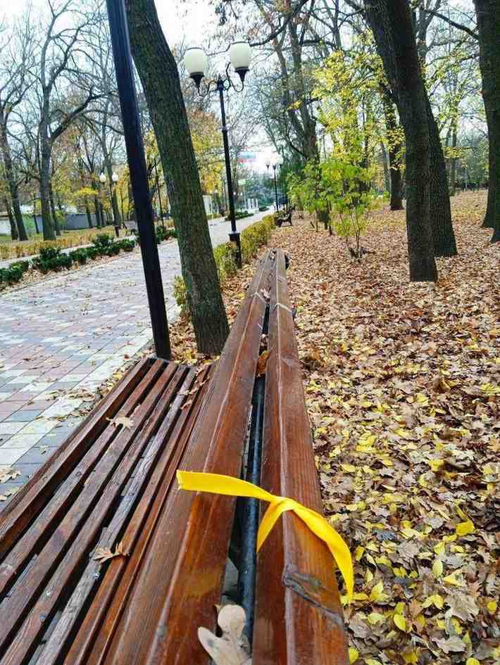 Зображення посту: Мешканці Донецька, Мелітополя та Севастополя провели акцію до Дня Гідності та Свободи