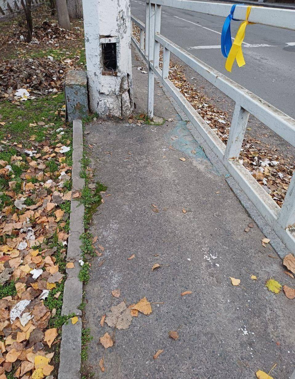 Зображення посту: Російські окупанти злякалися, коли побачили жовту стрічку в Донецьку