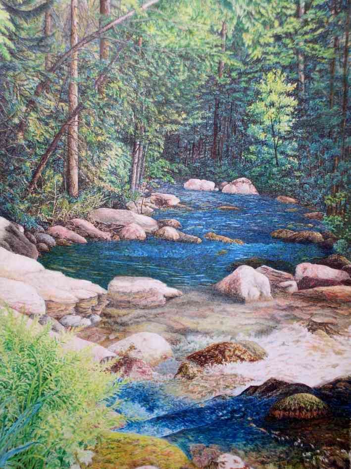 Зображення посту: Картини, написані вустами: історія художниці з Луганщини Катерини Литовченко