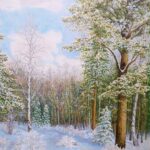 Зображення посту: Картини, написані вустами: історія художниці з Луганщини Катерини Литовченко