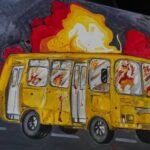 Зображення посту: «На лінії вогню»: діти з Краматорська представили виставку про війну на Донеччині