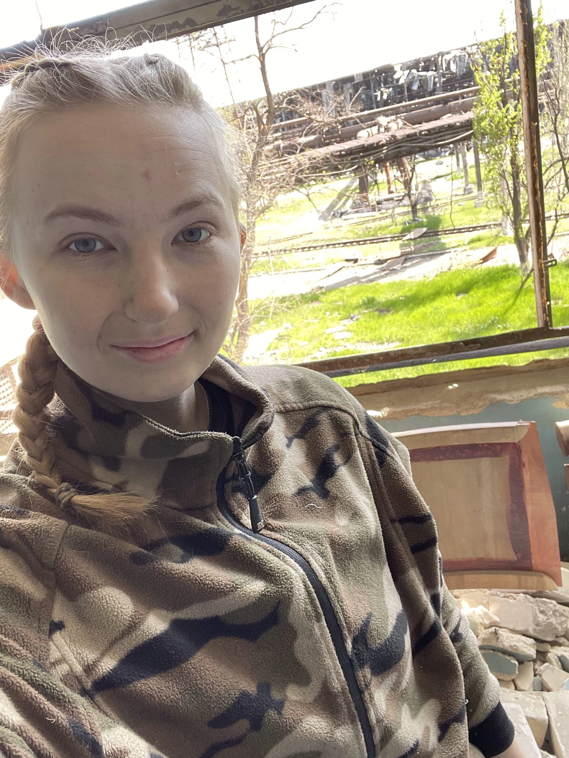 Зображення посту: «У час, який ми зараз проживаємо, важливо знати, що ти дотична»: історія захисниці Маріуполя Галини Гриценяк